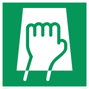 E906 safe condition push pad to open